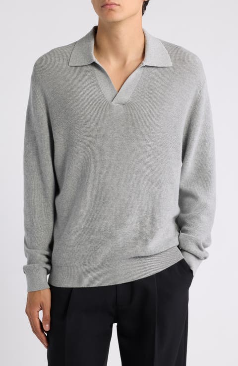 Hope Rib Johnny Collar Sweater