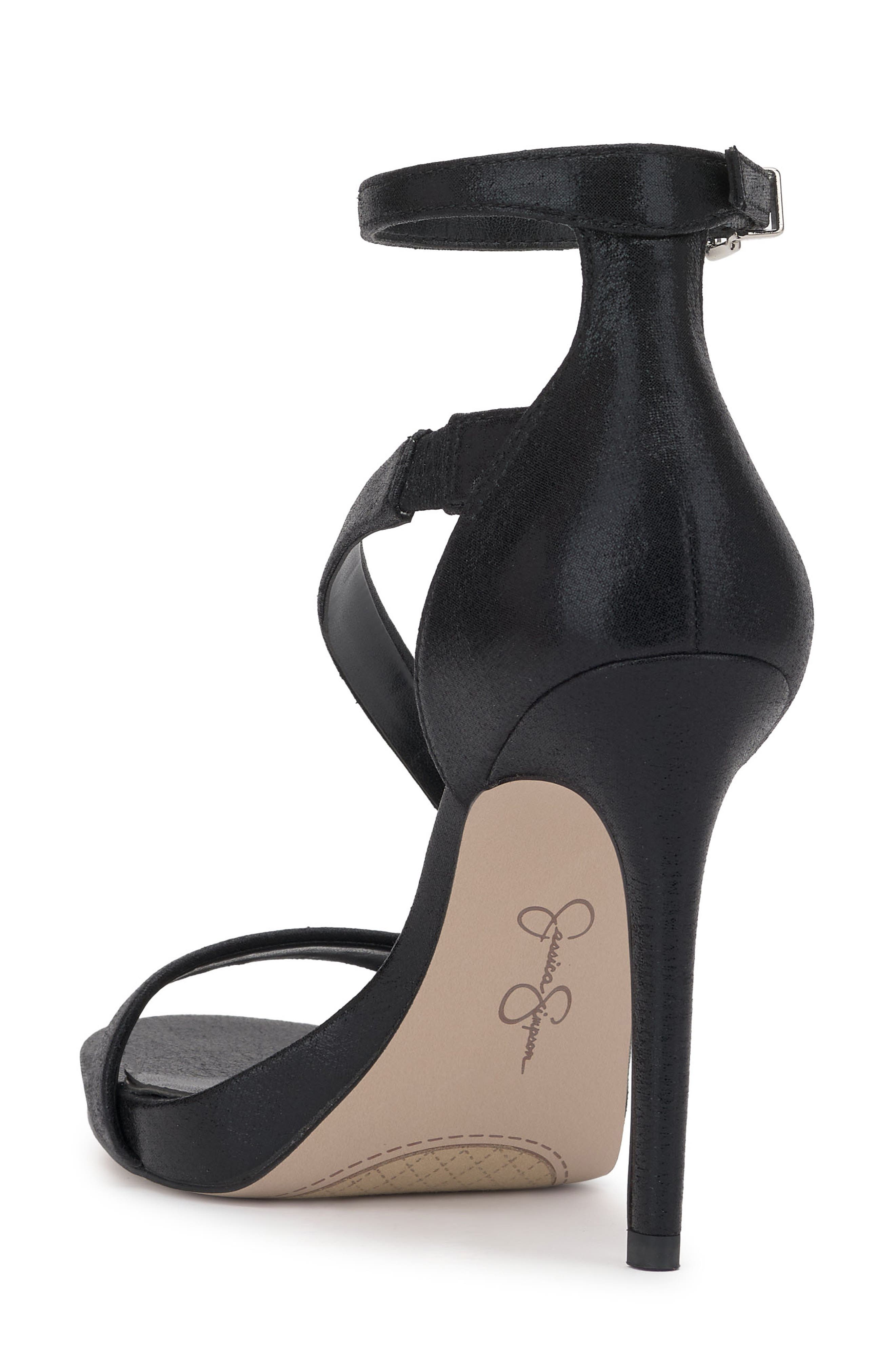 Jessica Simpson Rayli Sandal, Alternate, color, Black Shimmer Sand