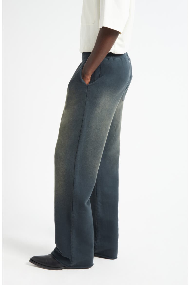 Gender Inclusive Journey Wide Leg Sweatpants, Alternate, color, BLEACHED WASHED BLACK