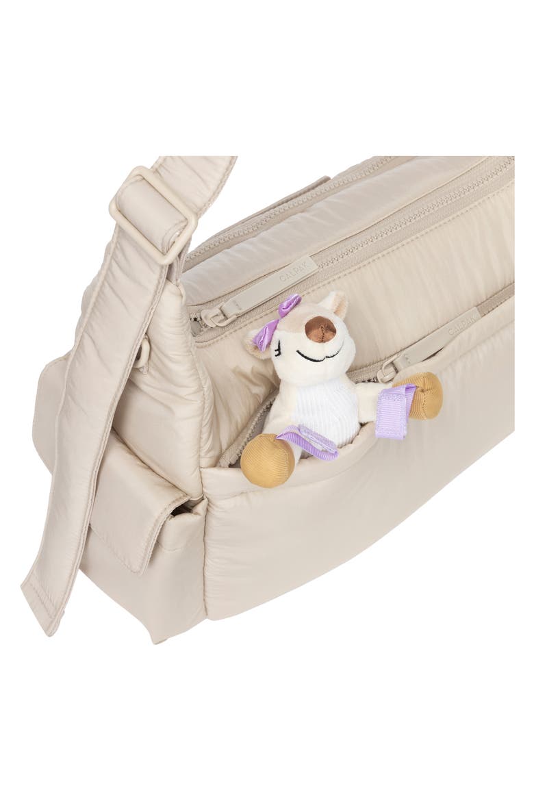 Diaper Crossbody Bag, Alternate, color, OATMEAL