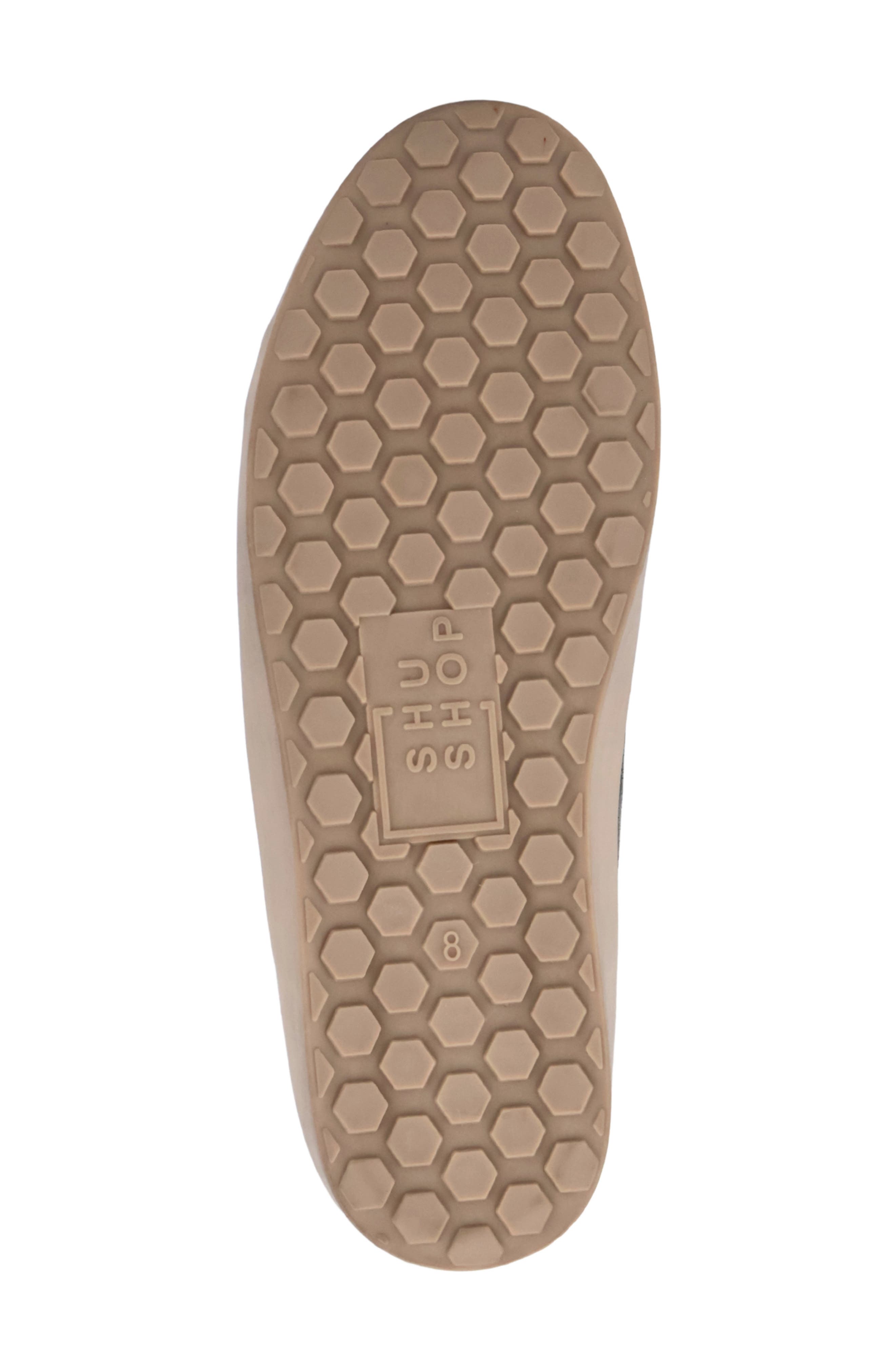 Pippa Faux Shearling Trim Sneaker Mule, Alternate, color, BROWN SUEDE