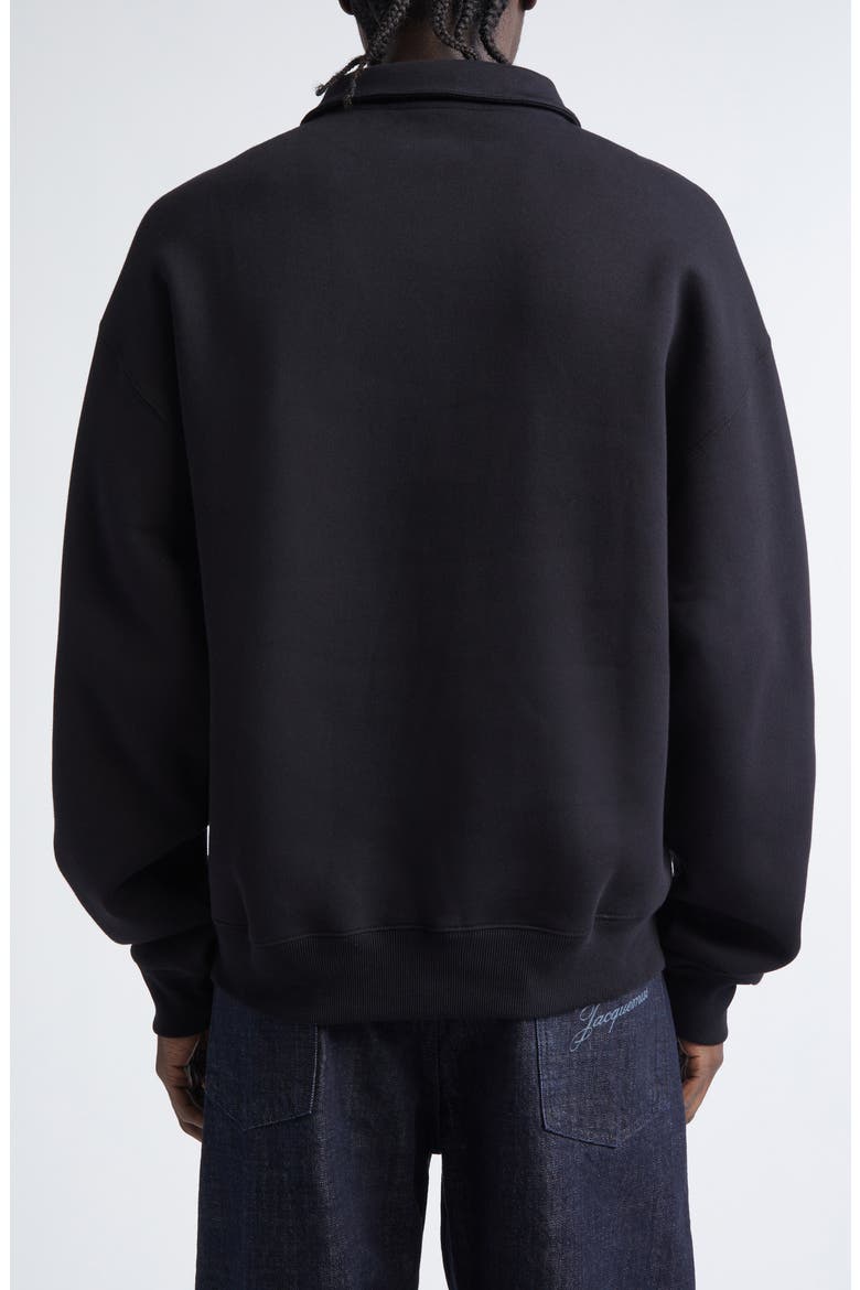 Le Camionneur Gros Grain Half Zip Fleece Sweatshirt (Men) | Nordstrom