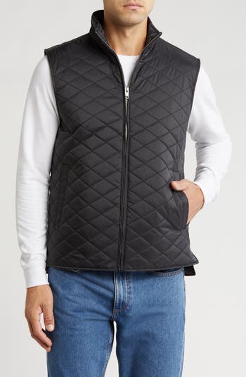 Weatherproof Women's Vintage Diamond Quilted Vest XL Black