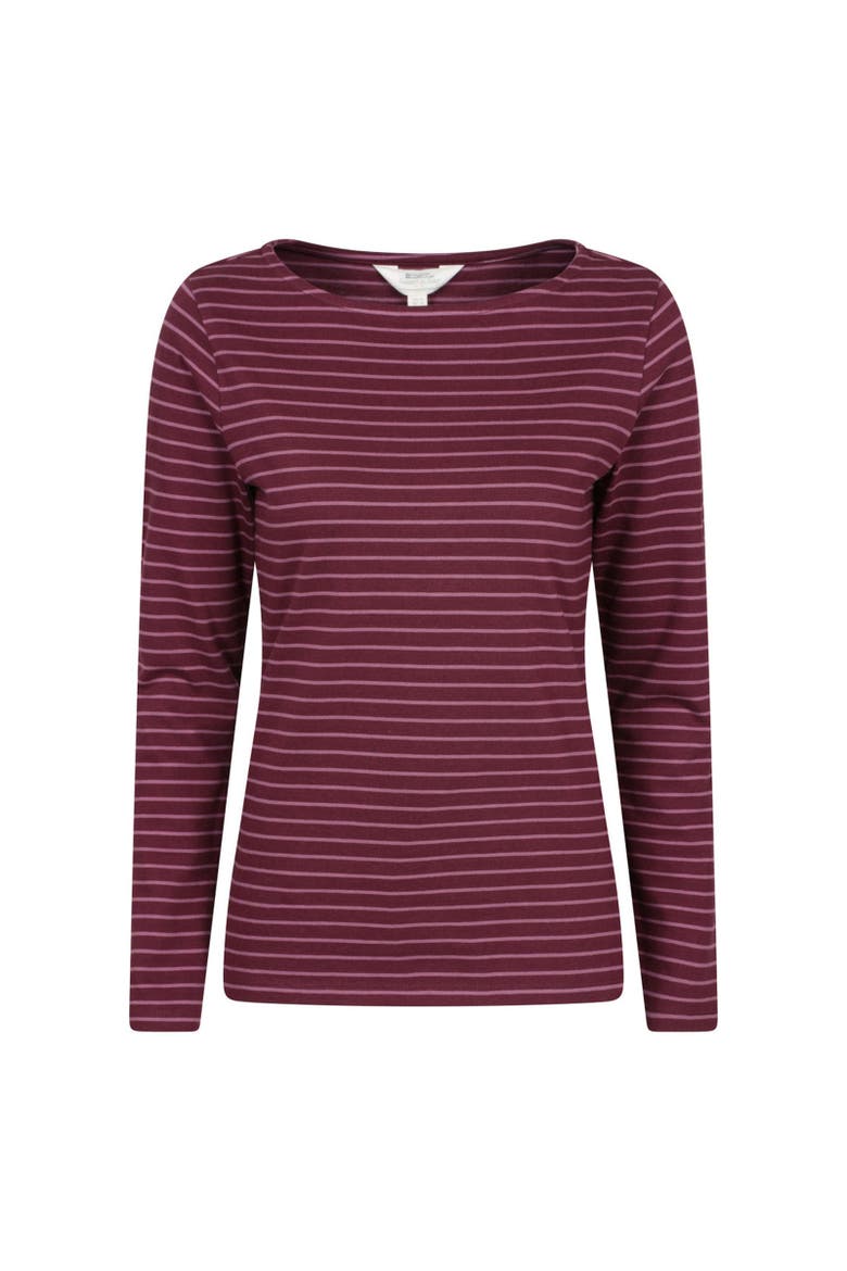 St Ives Crew Neck Top, Alternate, color, Dusky Purple