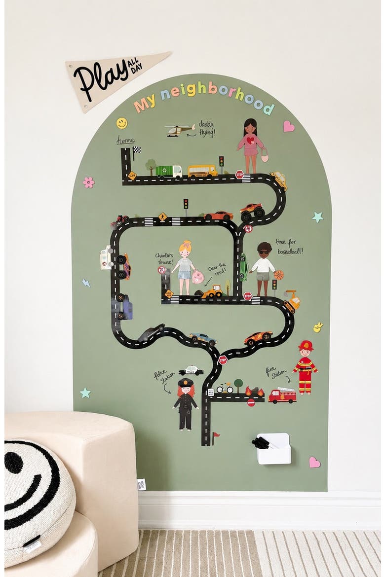 Road and Ride Car Magnets Set, Alternate, color, Multicolor