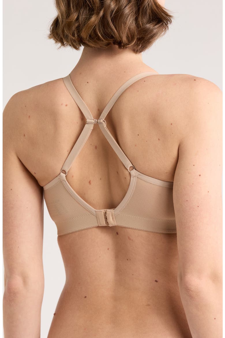 Limitless Convertible Contour Sports Bra, Alternate, color, CAFE