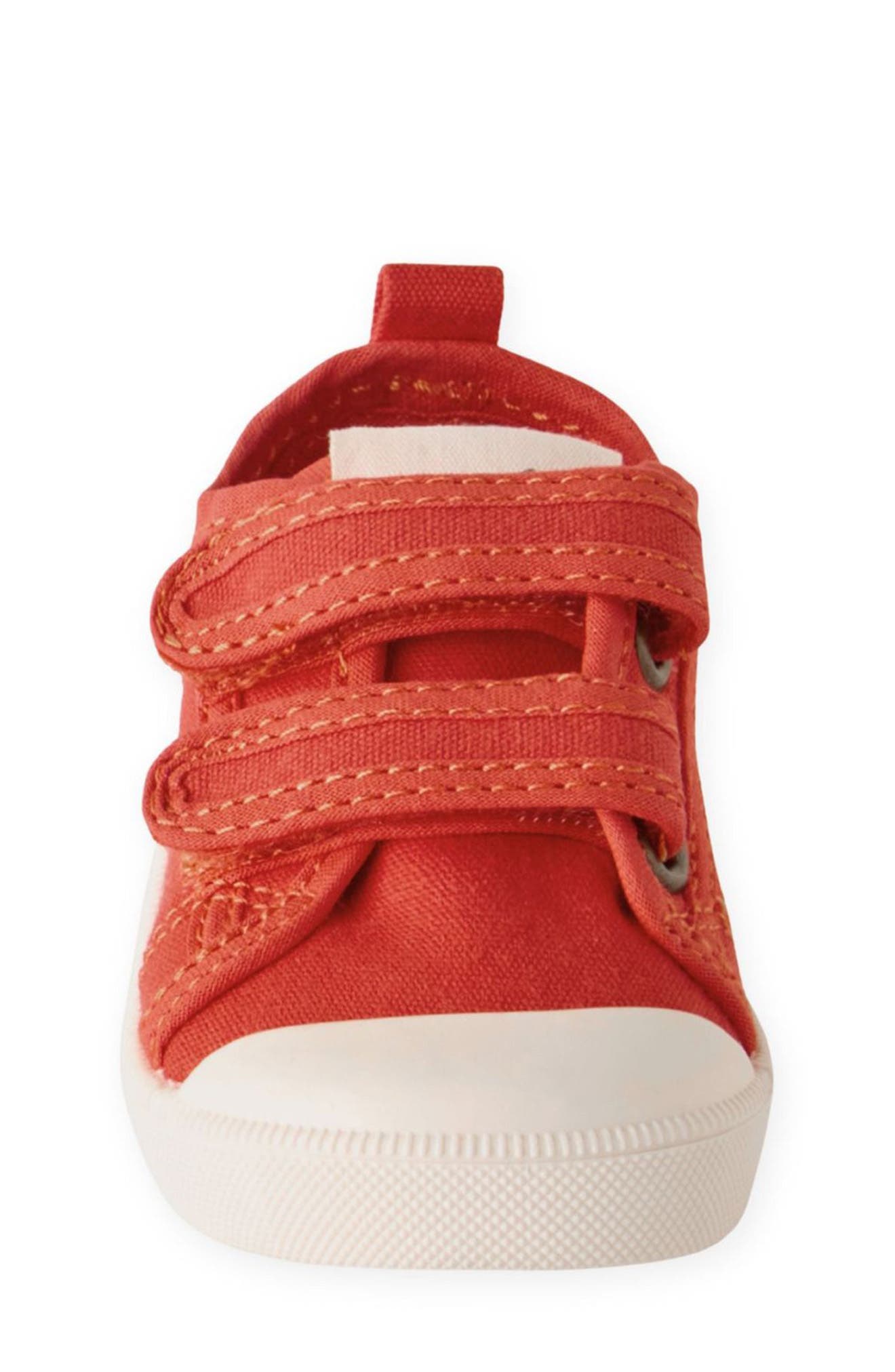 Recess Canvas Sneaker, Alternate, color, TOMATO