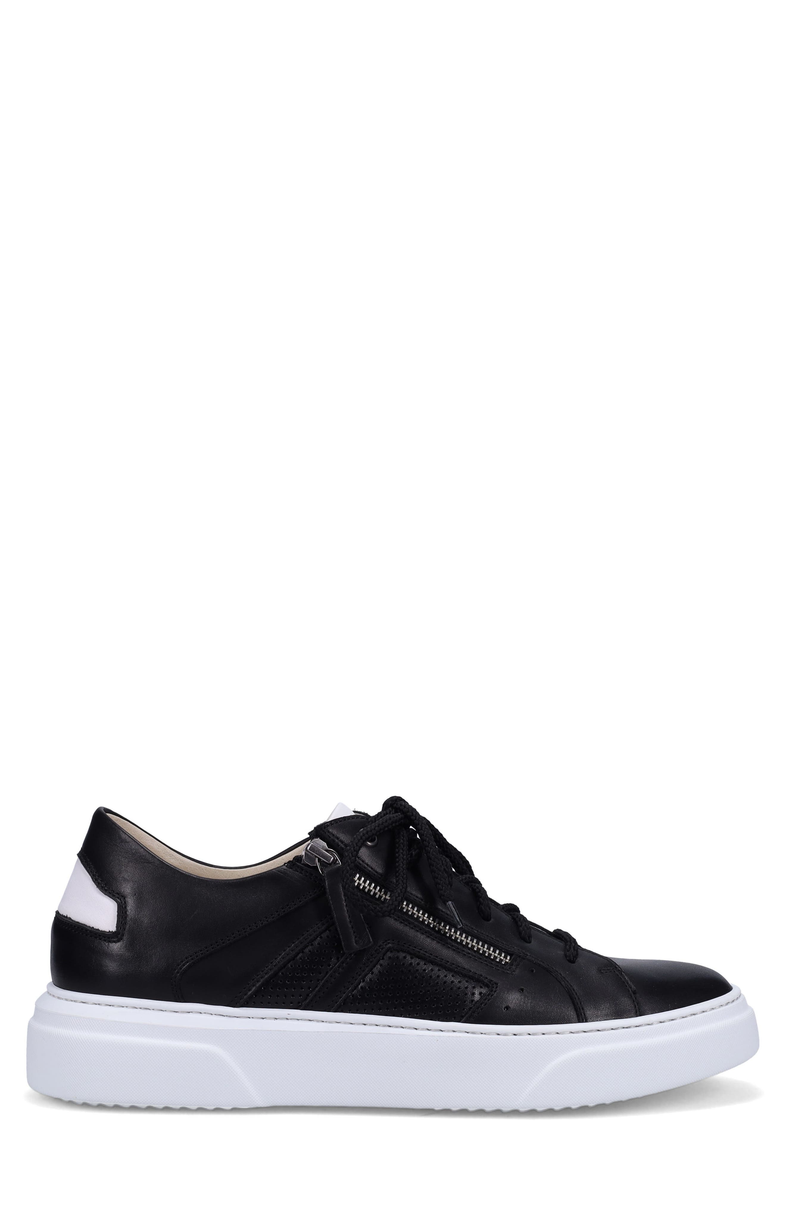 Ron White Mason Low Top Sneaker, Alternate, color, Black