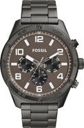 Fossil Men's Brox Manual Three-Hand Watch, 50mm