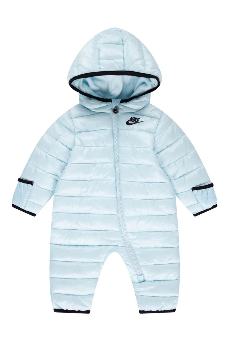 Quilted Puffer Pram, Main, color, G25GLACIER