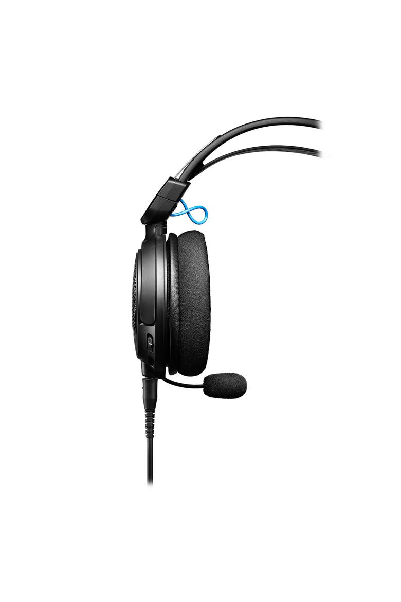 ATH-GDL3 High-Fidelity Open-Back Gaming Headset, Alternate, color, Black