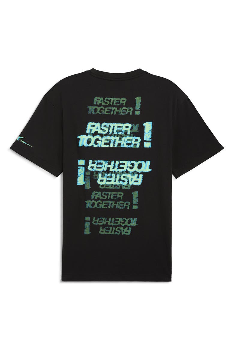 PUMA x Ferrari MAPF1 Neon Energy Cotton Graphic T-Shirt, Alternate, color, 