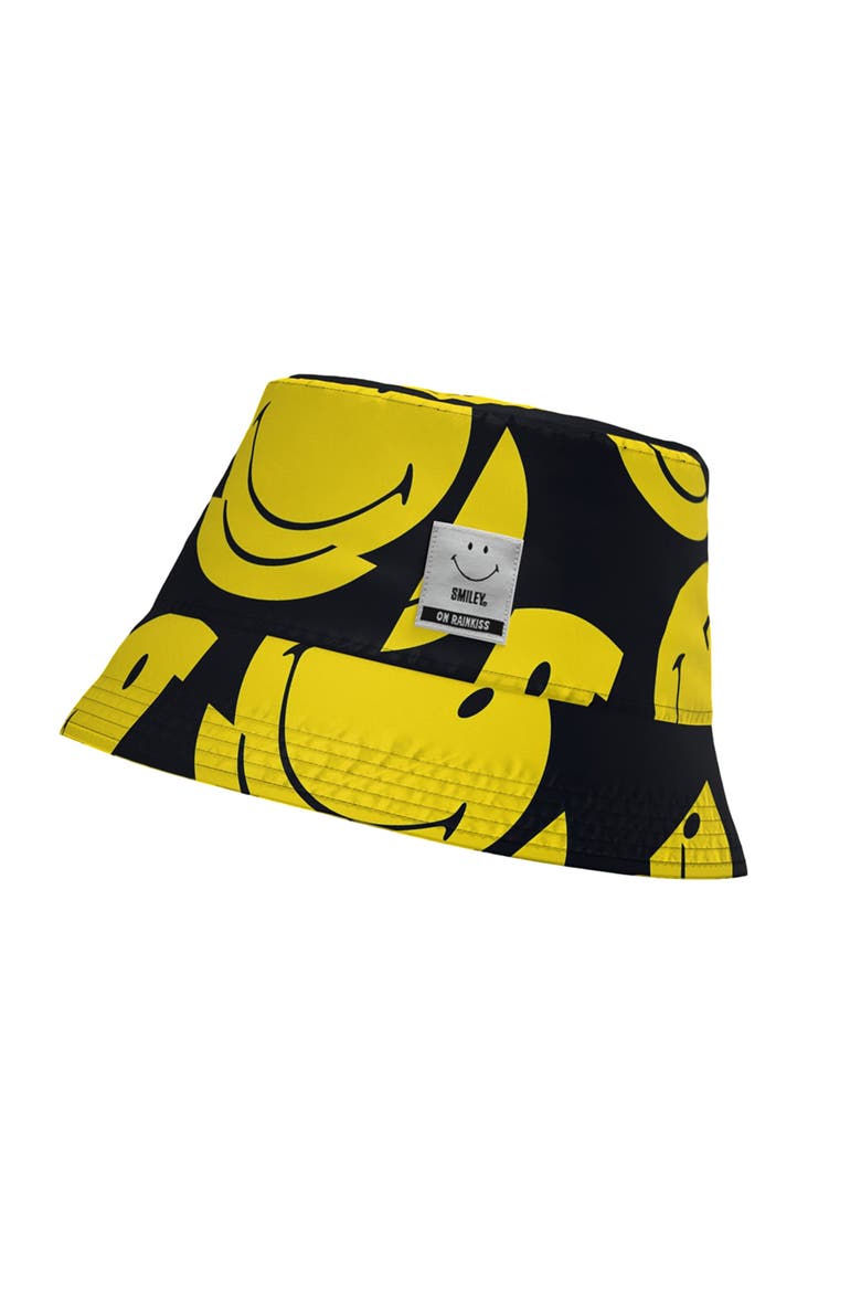 Bucket Hat All Smiles x Smiley, Main, color, Yellow