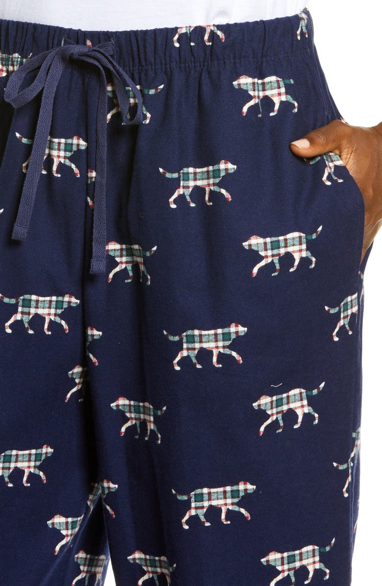 L.L.Bean Beans Flannel Pajama Pants, Alternate, color, 