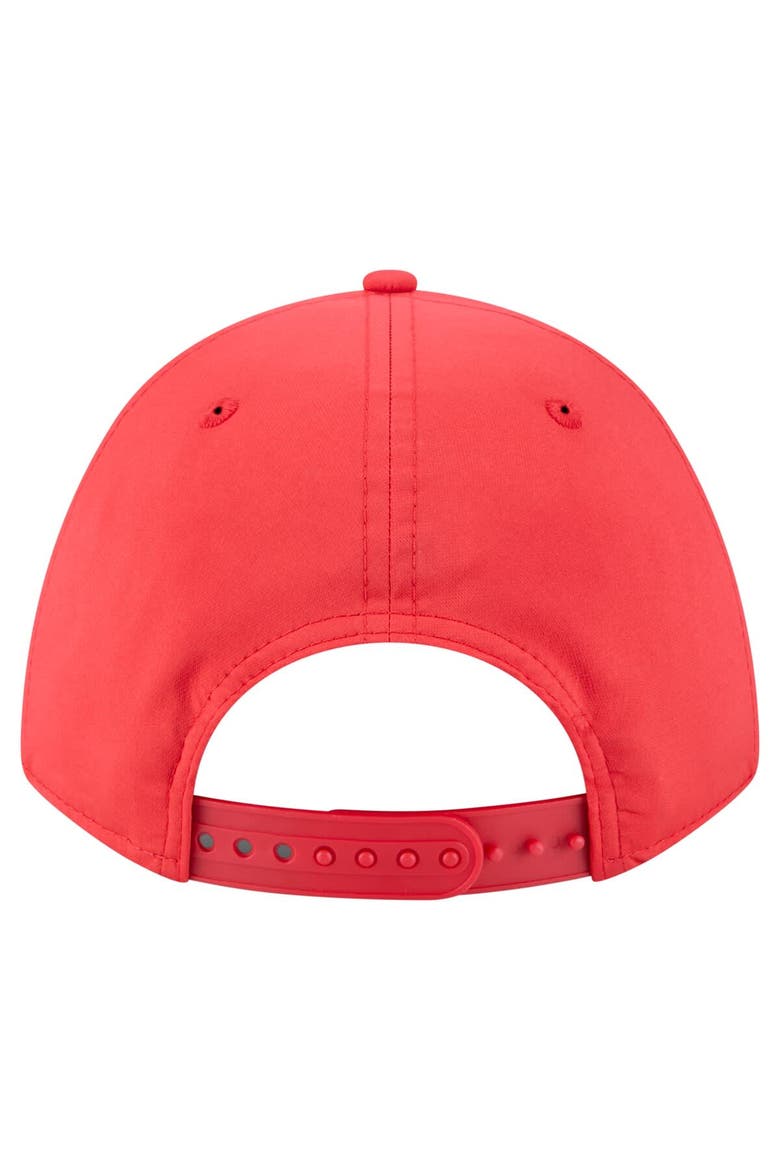 Men's New Era  White/Red Kansas City Chiefs Adventure Gradient 9FORTY M-Crown A-Frame Adjustable Hat, Alternate, color, White