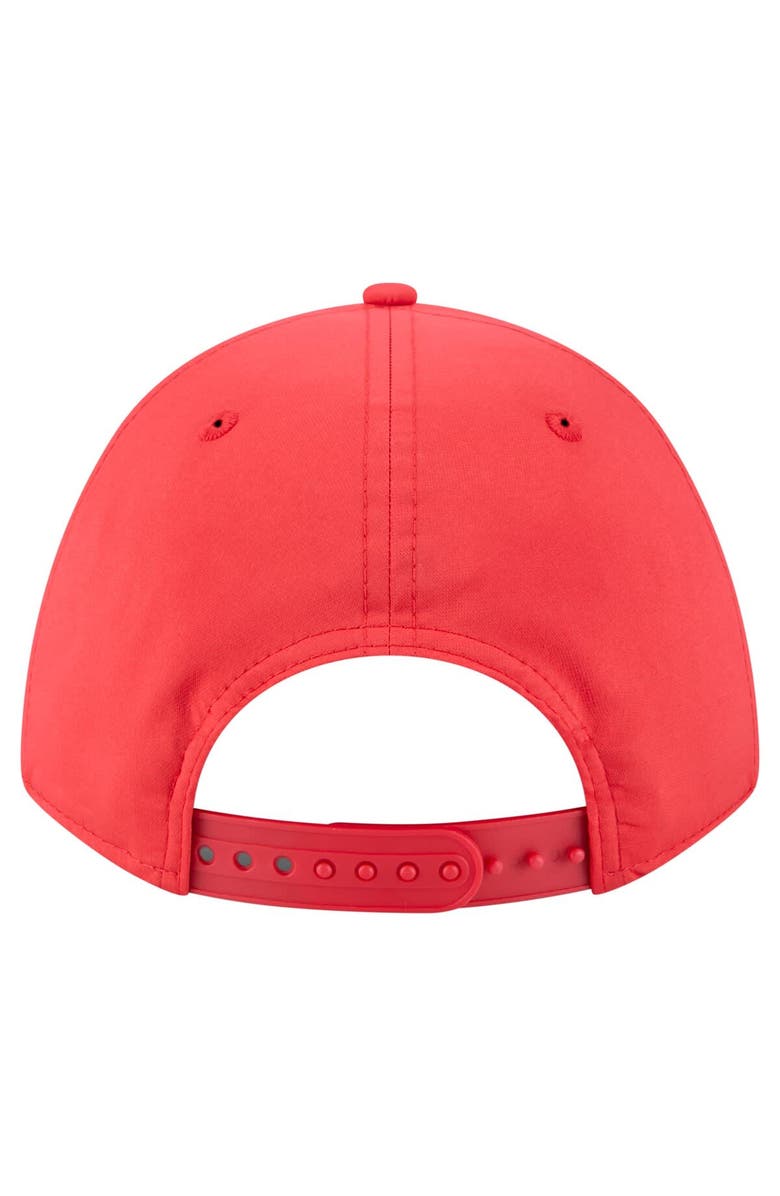 New Era Men's New Era White/Red Kansas City Chiefs Adventure Gradient 9FORTY M-Crown A-Frame Adjustable Hat, Alternate, color, White