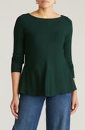 Universal Standard Cassandra Long Sleeve Jersey Top