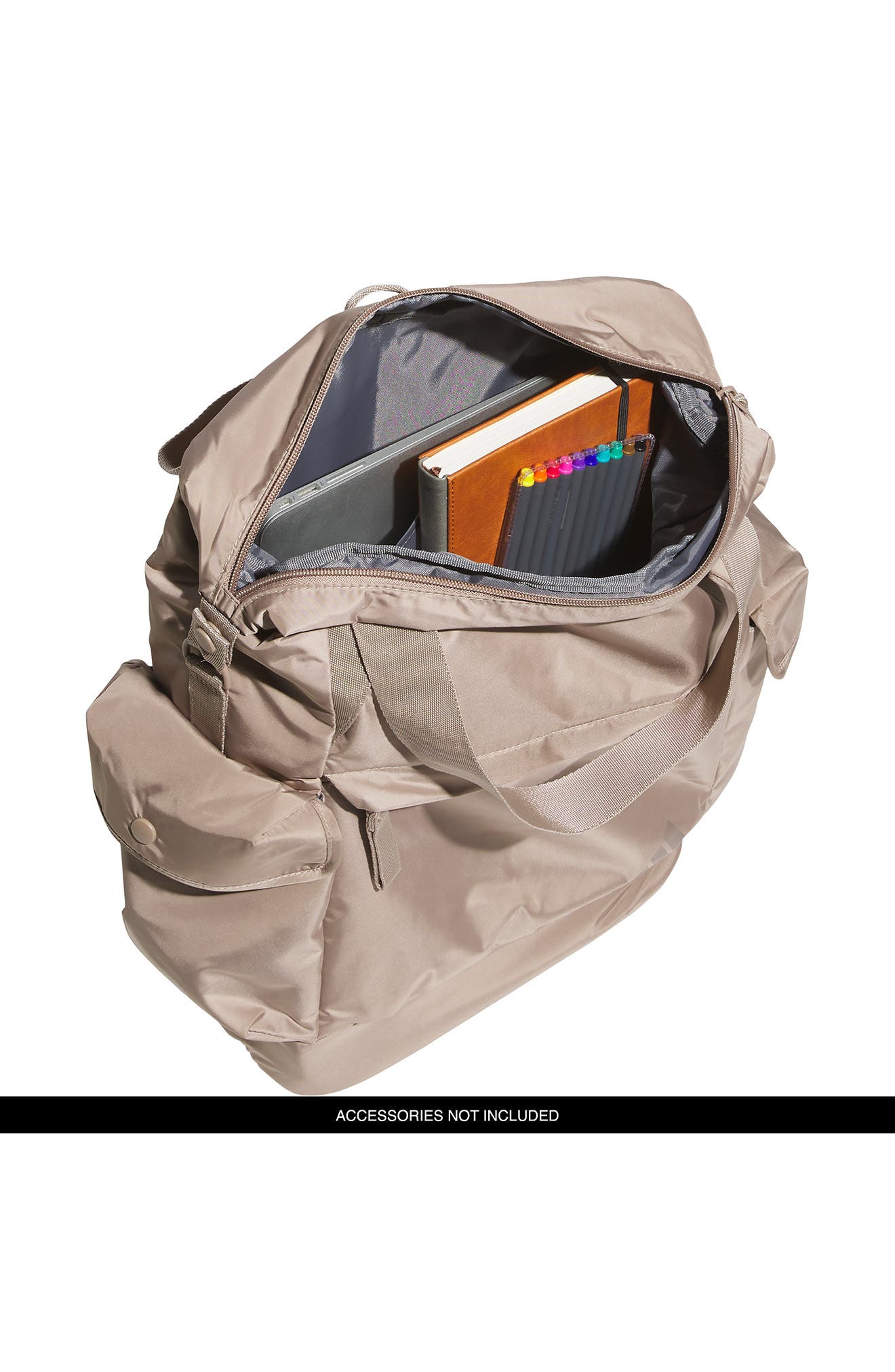 adidas Saturday 2 Backpack, Alternate, color, Chalky Brown