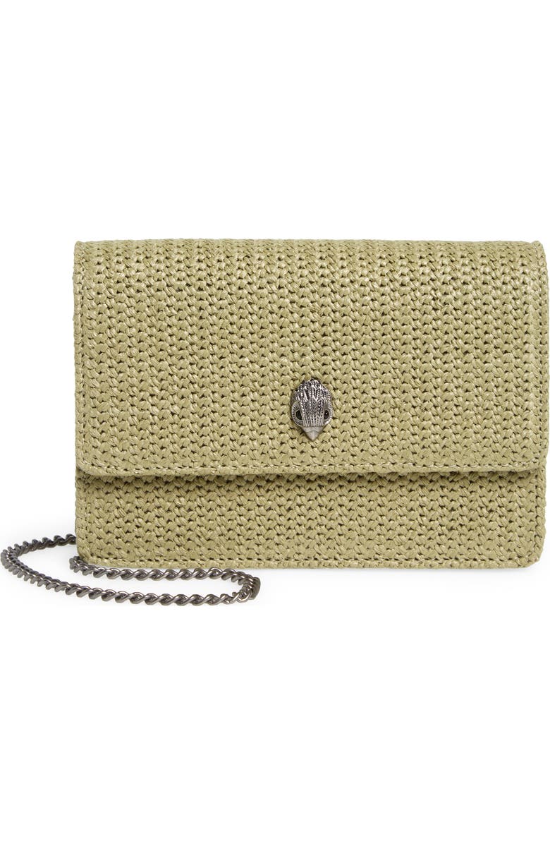 Kurt Geiger London Extra Mini Shoreditch Crossbody Bag, Main, color, Light/ Pastel Green