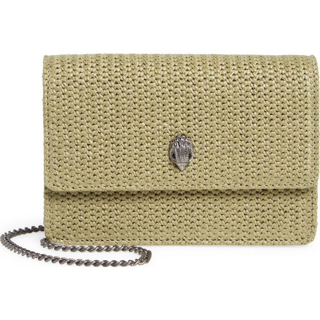 Kurt Geiger London Extra Mini Shoreditch Crossbody Bag In Green