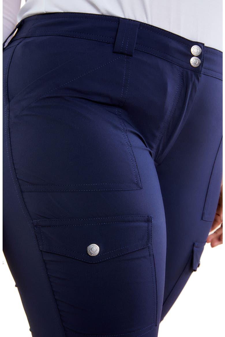 The Kate Skinny Cargo Pant, Alternate, color, NAVY
