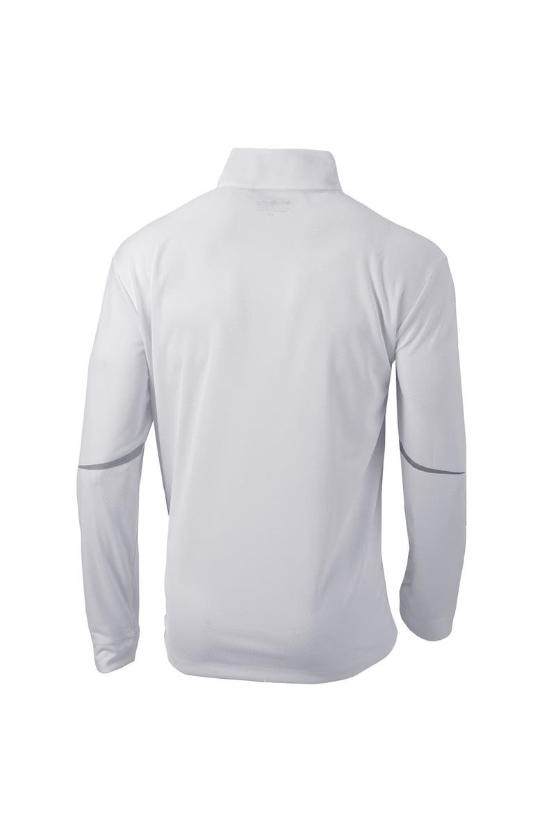 Columbia Men's Columbia White Stanford Cardinal Scorecard Quarter-Zip Jacket, Alternate, color,