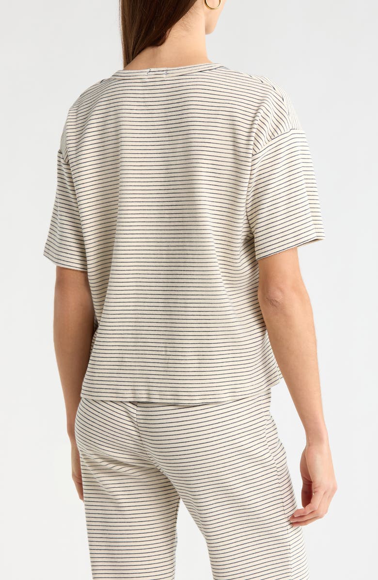 MOTHER The Big Deal Stripe T-Shirt, Alternate, color, 