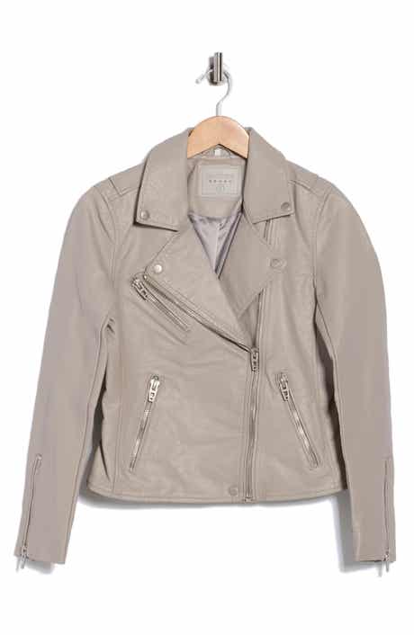 BLANKNYC Faux Leather Moto Jacket