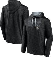 FANATICS Men's Fanatics Branded Heather Black Las Vegas Raiders Hook and Ladder Pullover Hoodie