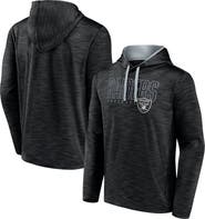 FANATICS Men's Fanatics Branded Heather Black Las Vegas Raiders Hook and Ladder Pullover Hoodie