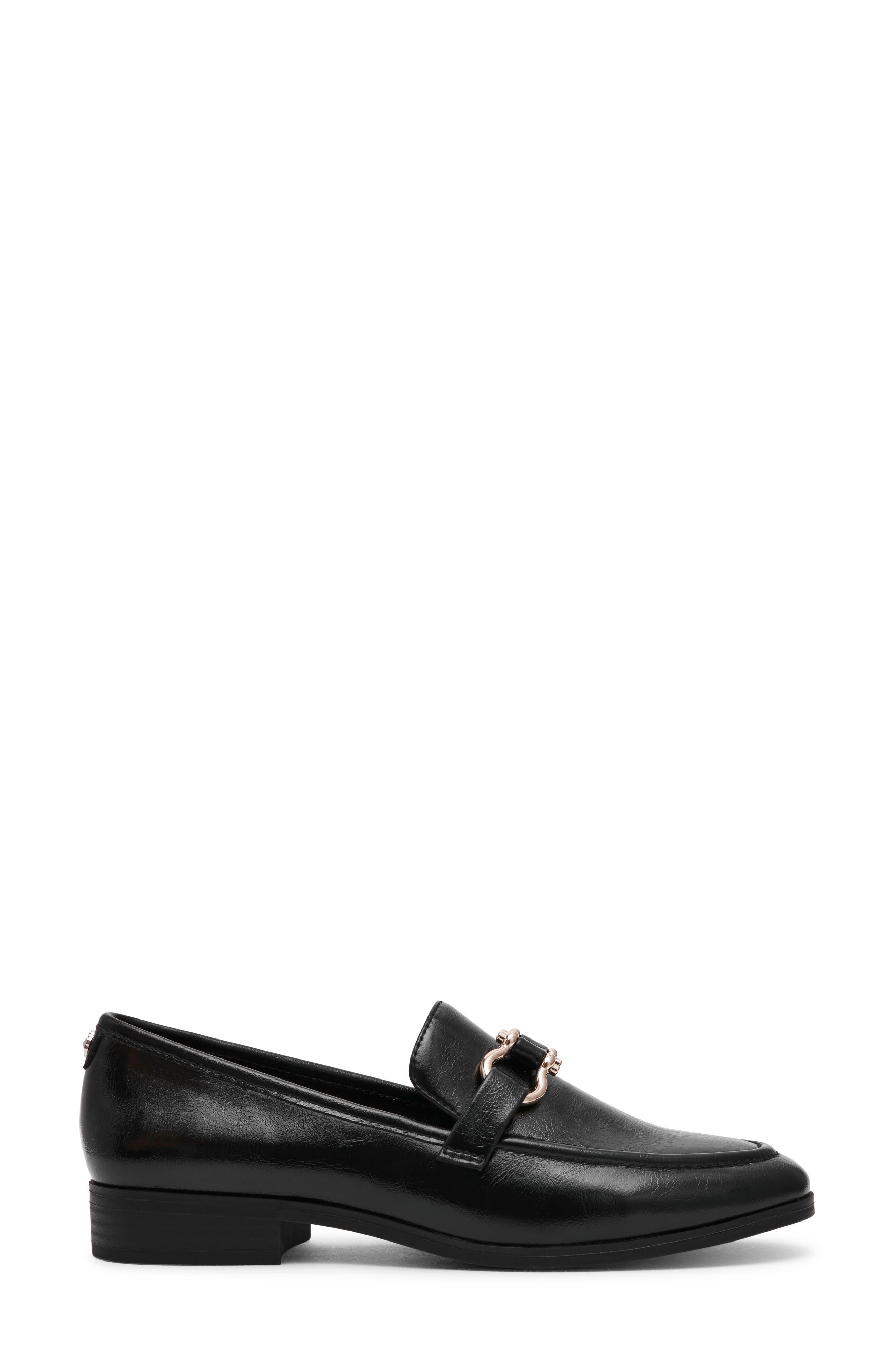 Anne Klein Haveen Bit Loafer, Alternate, color, Black Pu