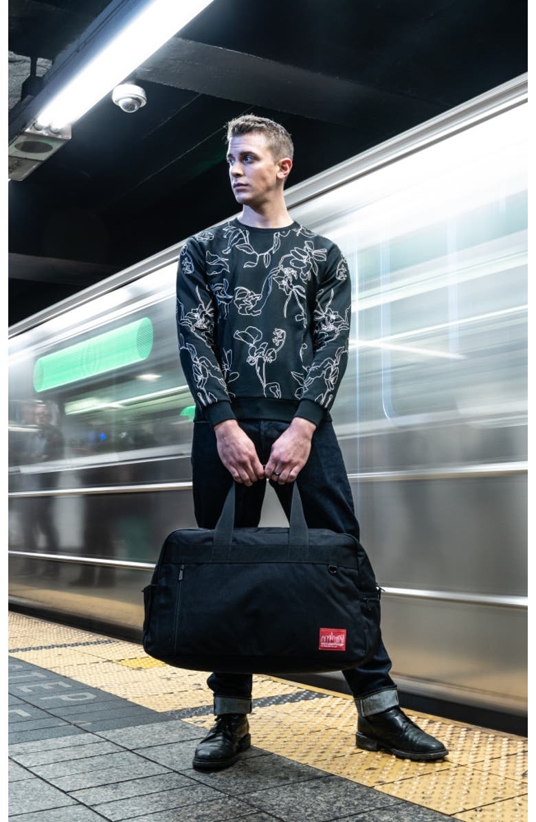 Manhattan Portage Cordura<sup>®</sup> Duffel Bag, Alternate, color, Black