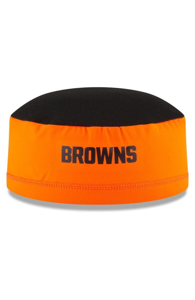 New Era Men's New Era Orange Cleveland Browns NFL Training Skully Cap, Alternate, color, 