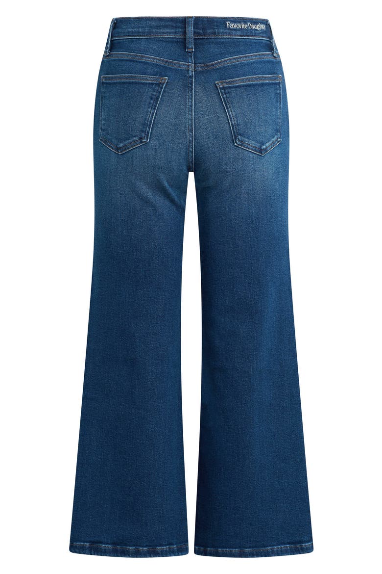 The Ruby High Waist Wide Leg Jeans, Alternate, color, SANTA FE
