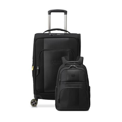 Wagram 2 Piece Set - 20" Carry-On Spinner & 15.6" Laptop Backpack