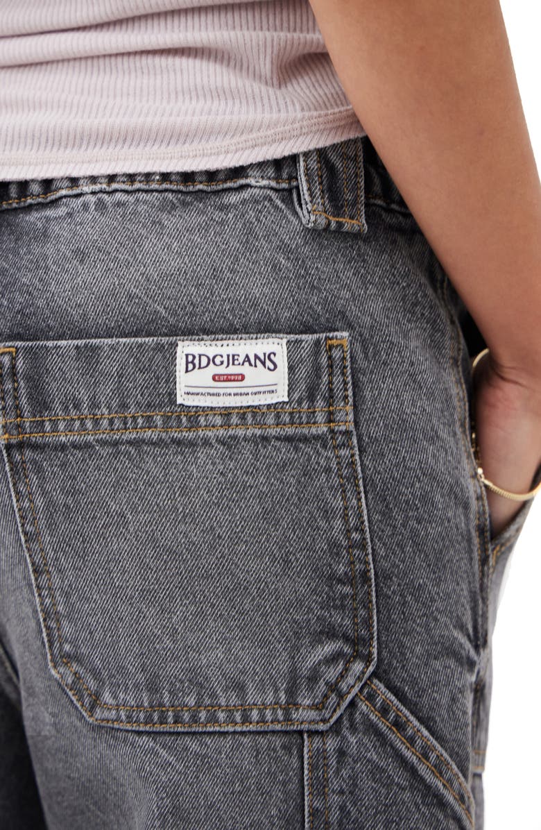 BDG Urban Outfitters Cargo Skate Pants, Alternate, color, Washed Black