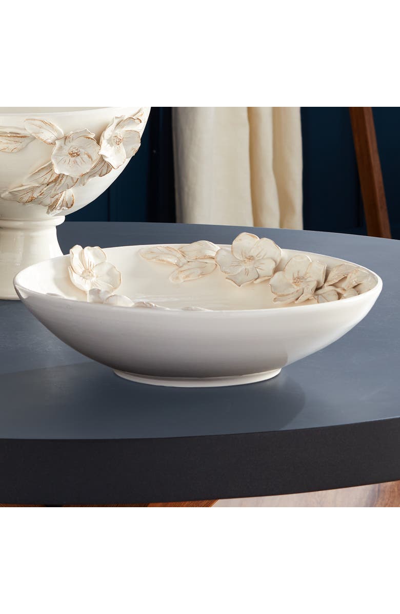 Napa Home & Garden Fiori Decorative Grande Bowl, Alternate, color, White