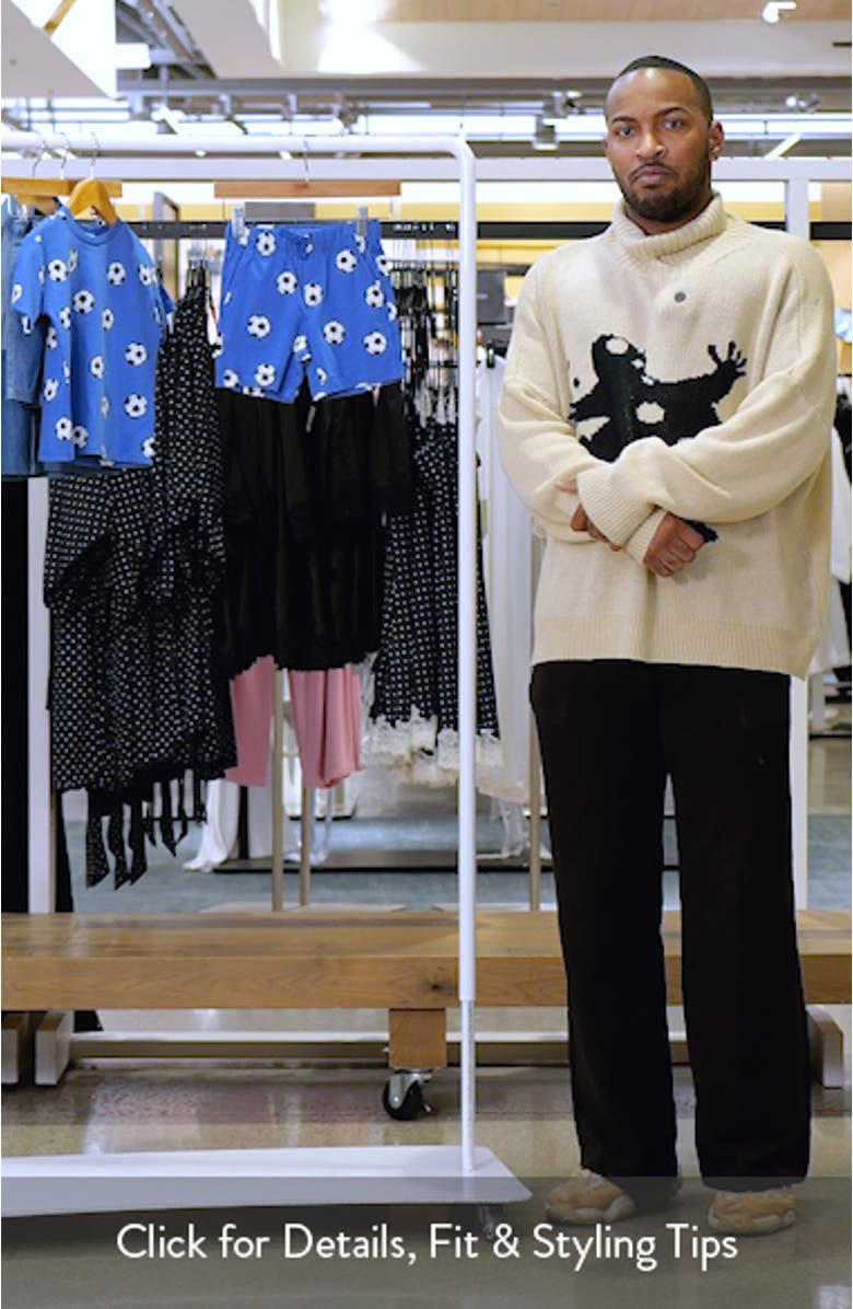 Kids' Soccer Ball Print Cotton Drawstring Shorts, sales video thumbnail