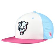 THE GAME Men's The Game White FIU Panthers Pro Crown Fitted Hat