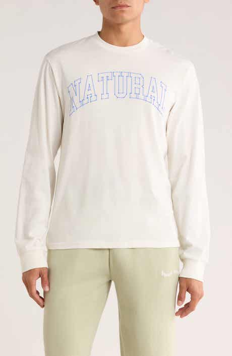 Museum of Peace & Quiet Outline Long Sleeve Graphic T-Shirt