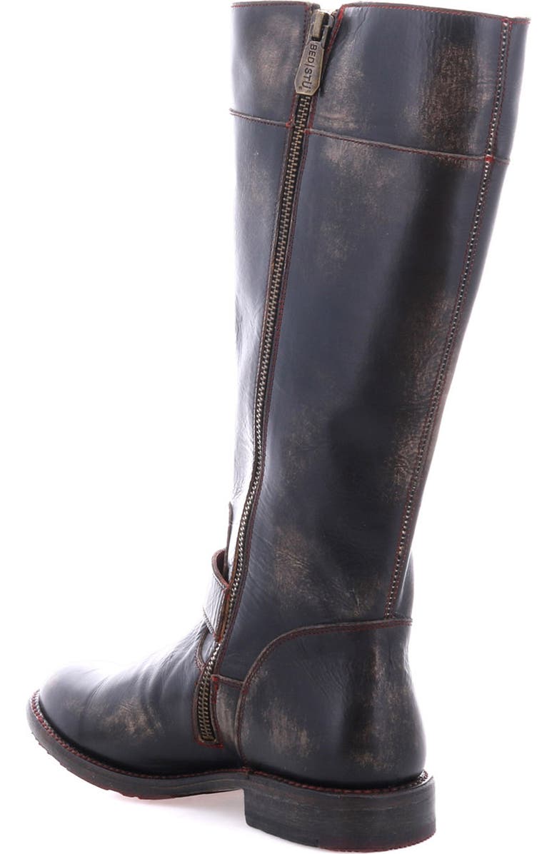 Bed Stu Gogo Lug Engineer Boot, Alternate, color, Black Hw