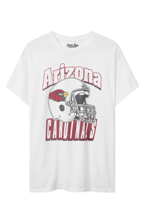 Arizona Cardinals Throwback Helmet Cotton Graphic T-Shirt