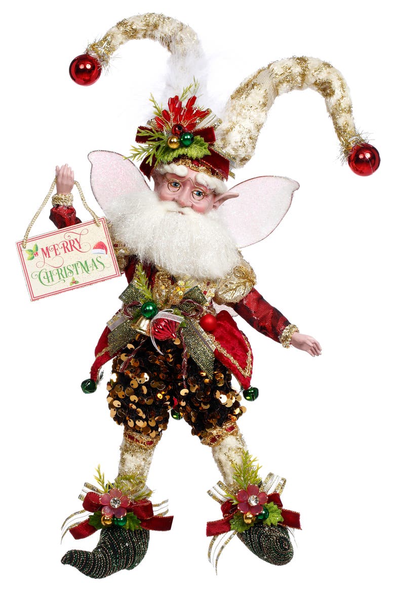 Merry Christmas Fairy, Small, Main, color, Red