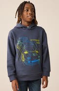 NEXT Kids' Car Cotton Blend Graphic Hoodie