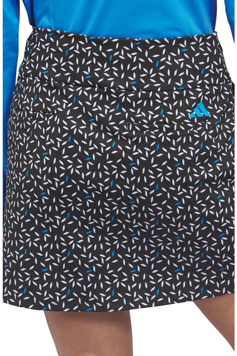 Ultimate365 Printed Skirt, Alternate, color, BLACK