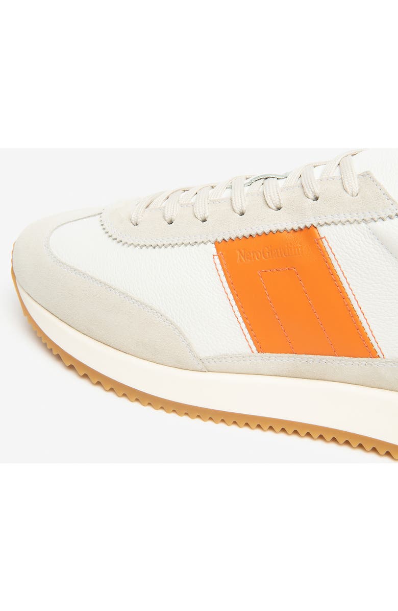 NeroGiardini Retro Low Top Sneaker, Alternate, color, Orange Multi
