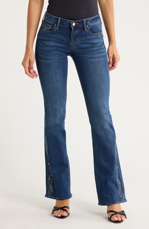 Becca Bootcut Jeans (Medium Rustic Barn Wash)