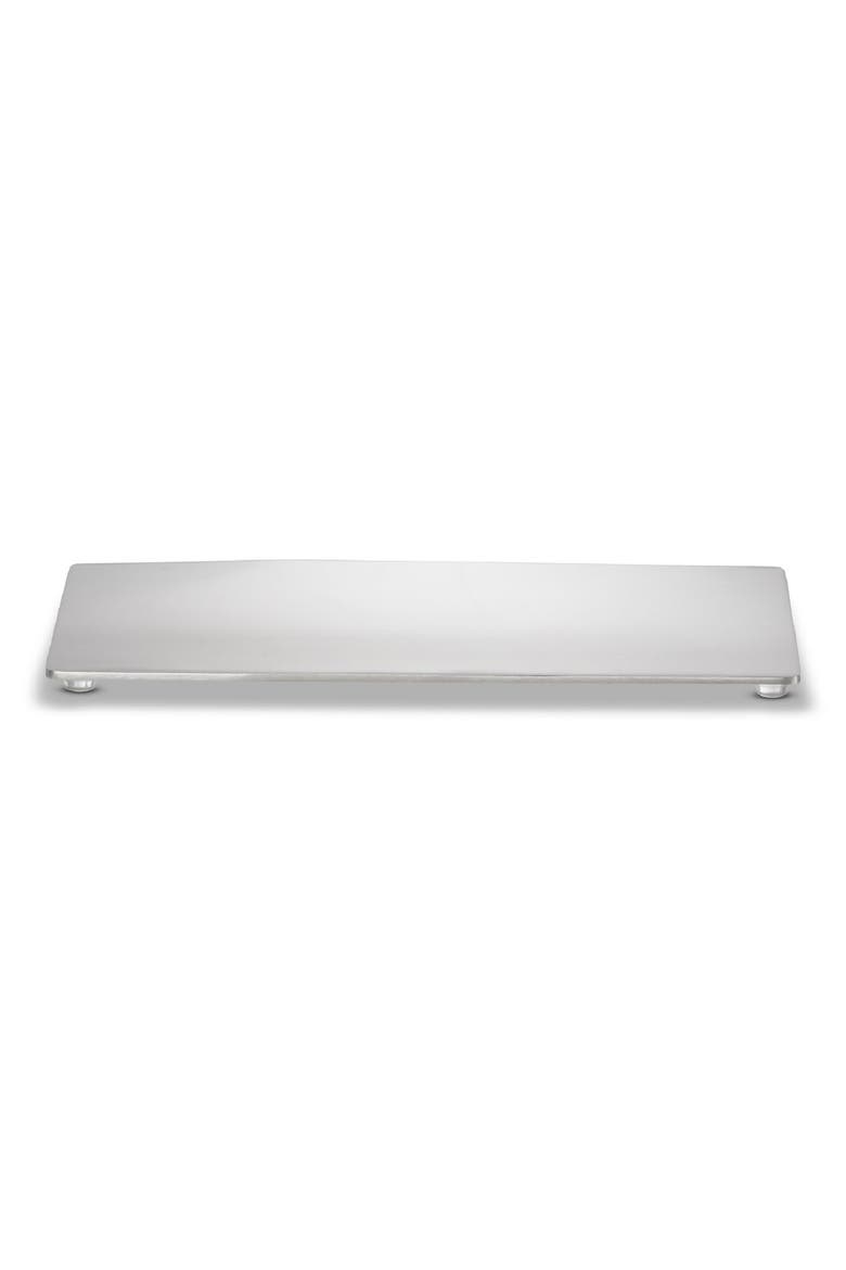Modern Round Amenity Tray, Main, color, SILVER