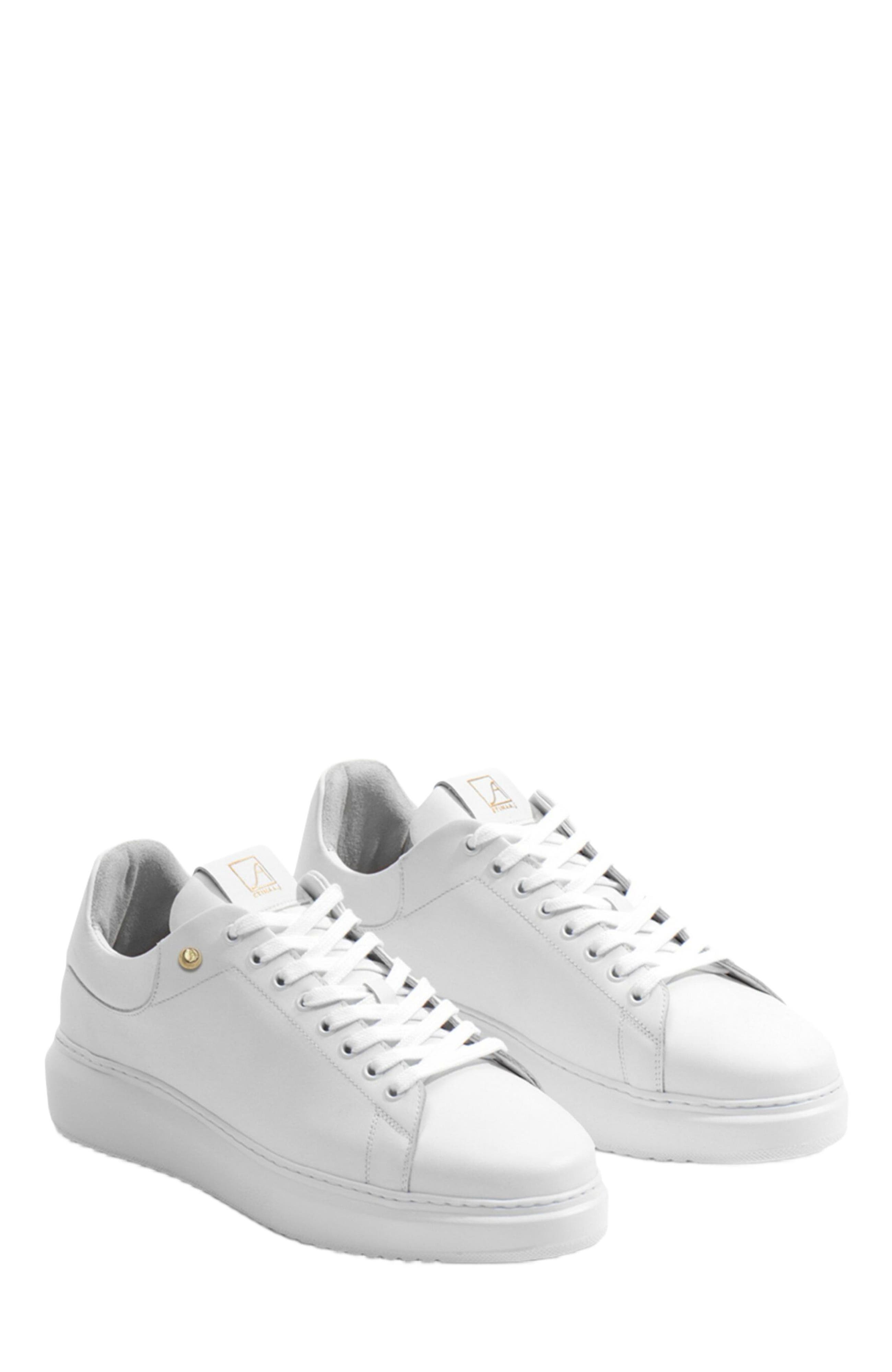 Hugo Orthopedic Sneakers, Alternate, color, White Leather