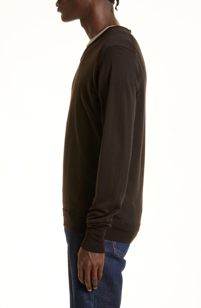 John Smedley Bobby V-Neck Merino Wool Sweater, Alternate, color, 